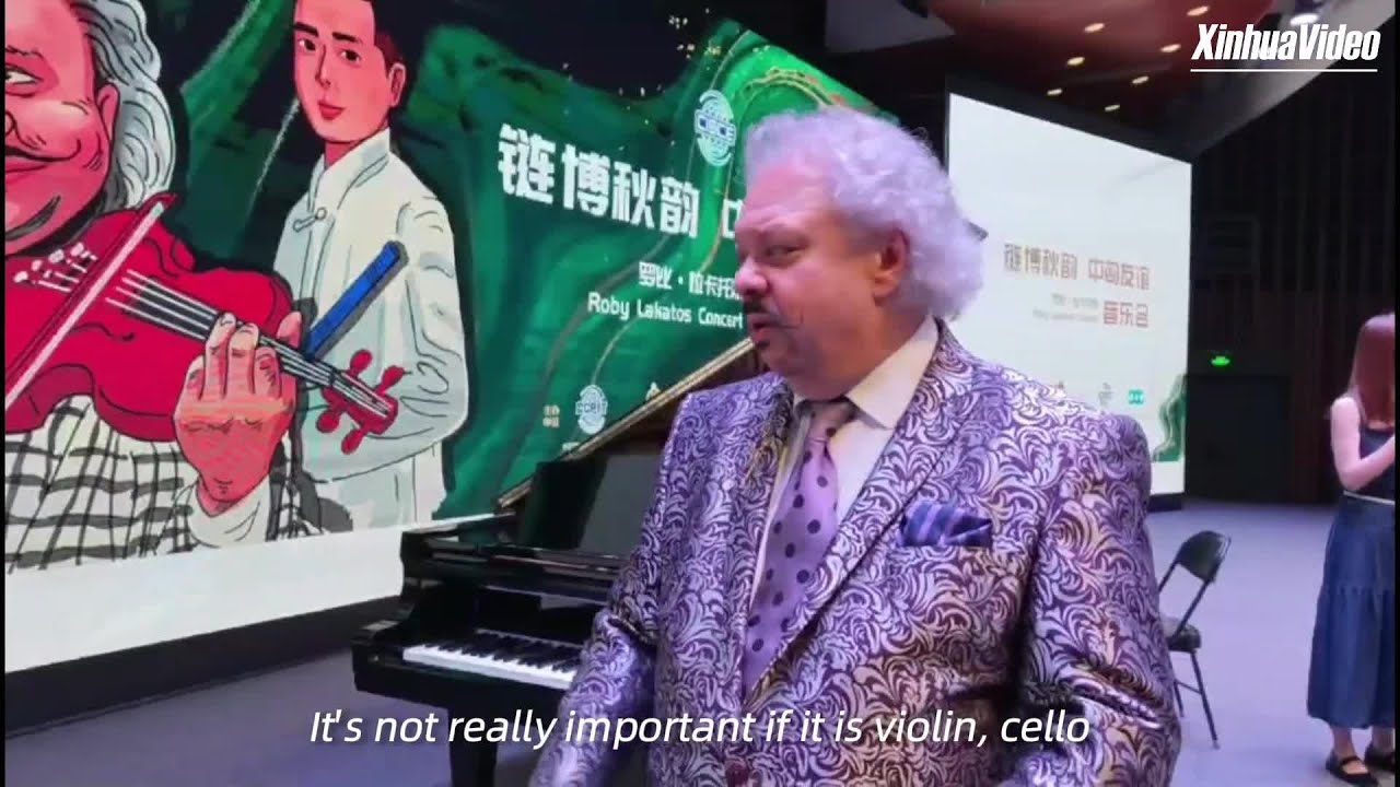 A harmonious rhythm: Hungarian violin master’s debut show with Chinese flute player